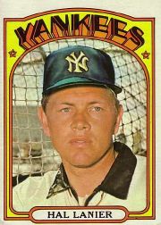 1972 Topps Baseball Cards      589     Hal Lanier